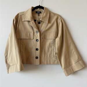 ME+EM Beige Utility Jacket size 8